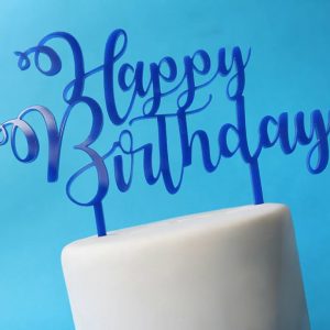 happy birthday cake topper