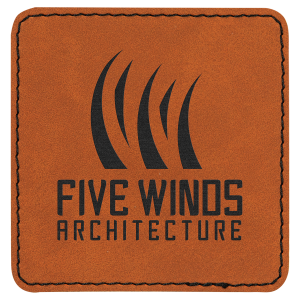 personalised leather patch