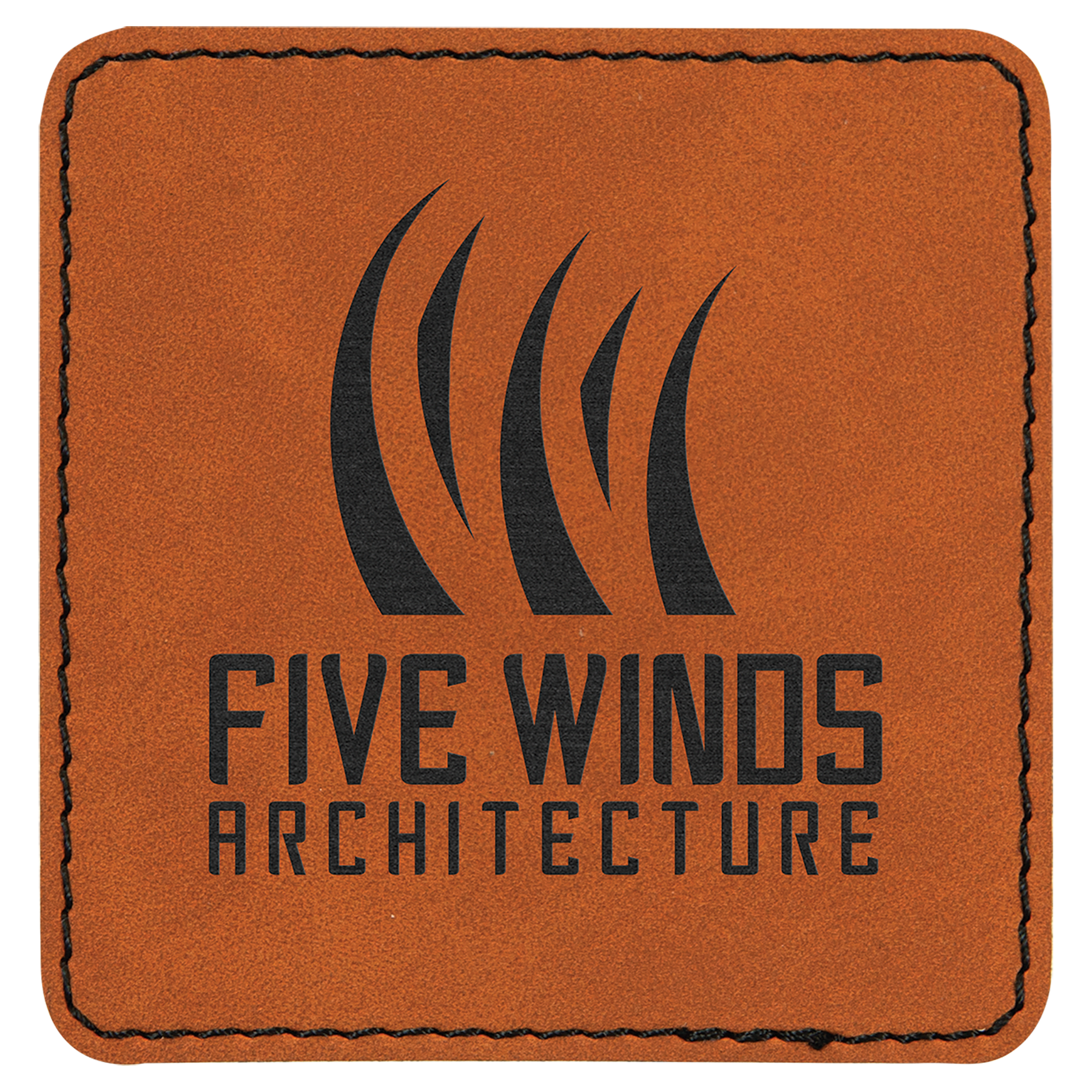 personalised leather patch